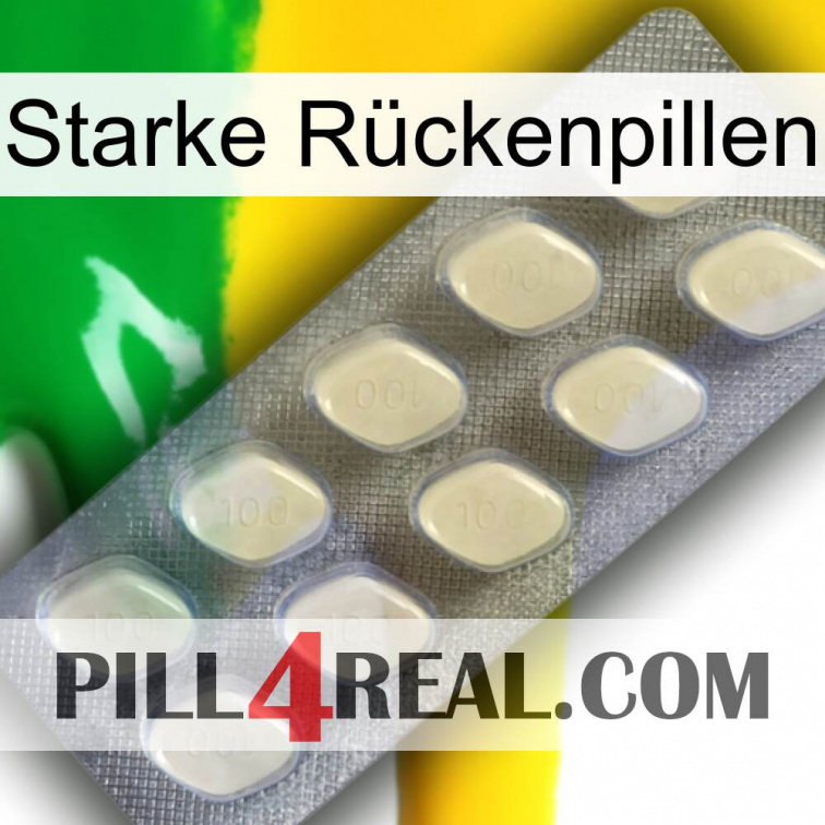 Starke Rückenpillen 08
